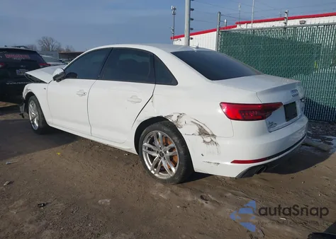 2017 Audi A4 2.0T Season Of Audi Premium z USA, uszkodzony, nr VIN WAUDNAF46HN056300